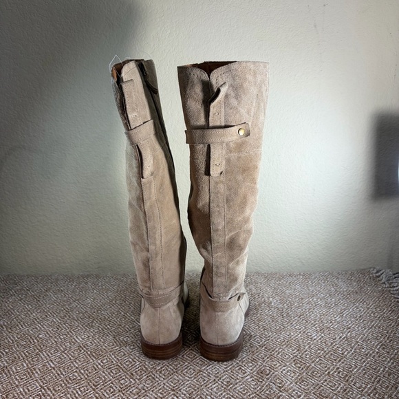 Sarto by Franco Sarto Coley Knee High Riding Boot Sz 7M Suede Leather Boho Party - Picture 5 of 11